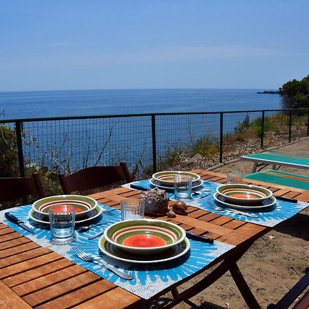Riviera Degli Eucalipti - Cottage In Riva Al Mare Ачиреале Екстер'єр фото